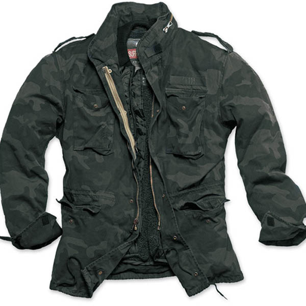 M65 Jacke Regiment, blackcamo